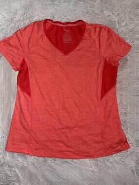 Danskin XL “Semi Fitted” Women’s Coral Sport Tee. Comf.